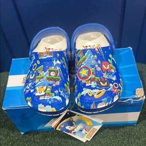 Sonic The Hedgehog Crocs